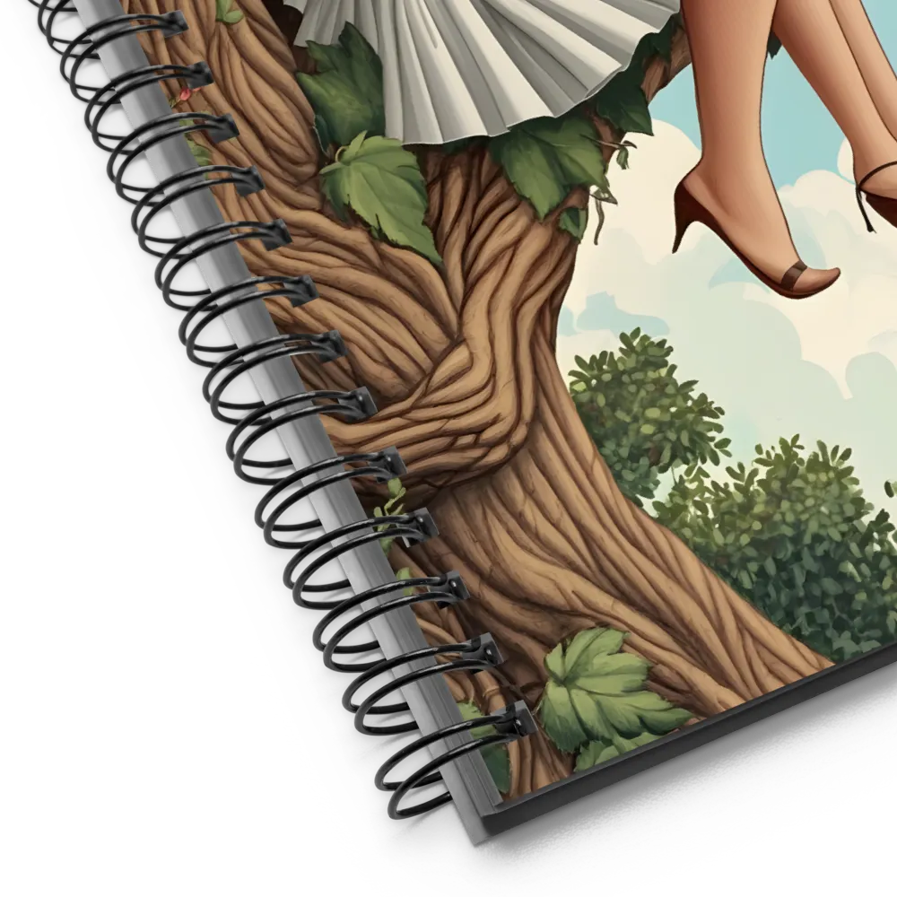 The Winged One's Perch 
 Spiral Notebook | 140 pages