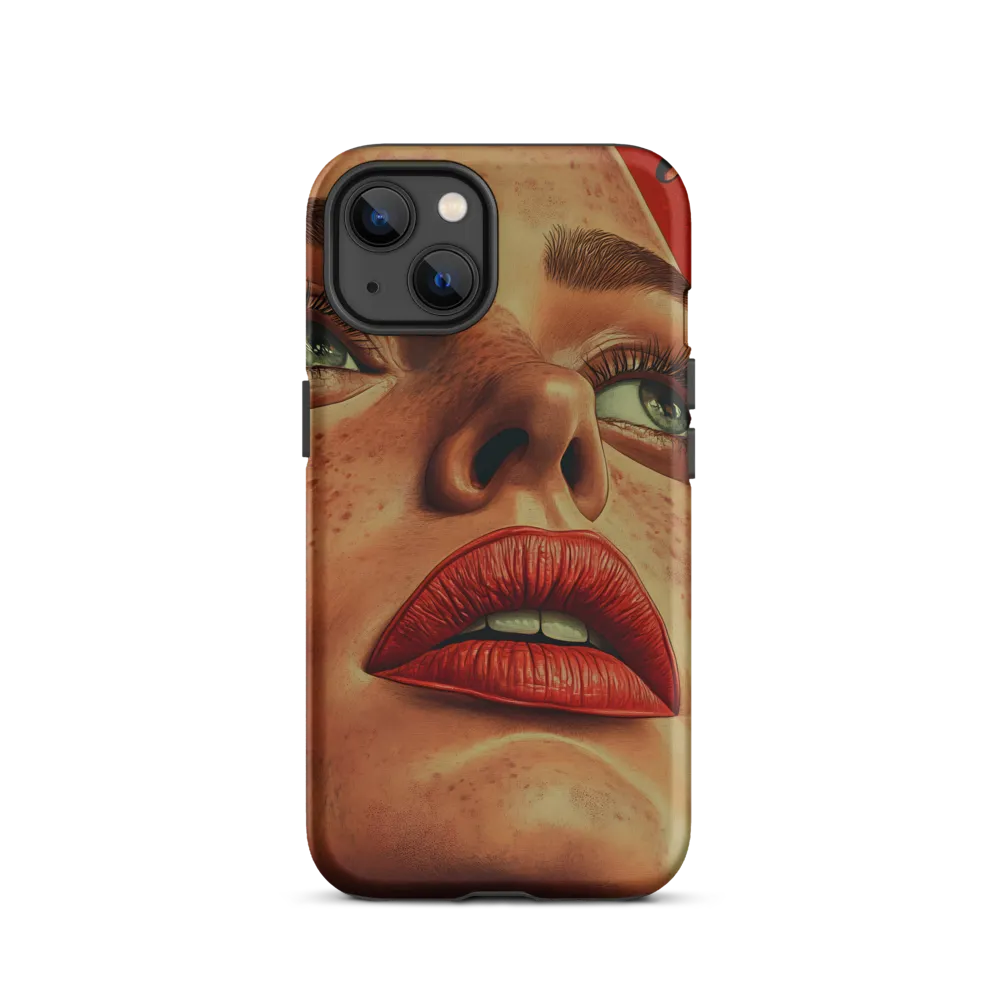 Detailed Female Portrait Illustration | Phone Case