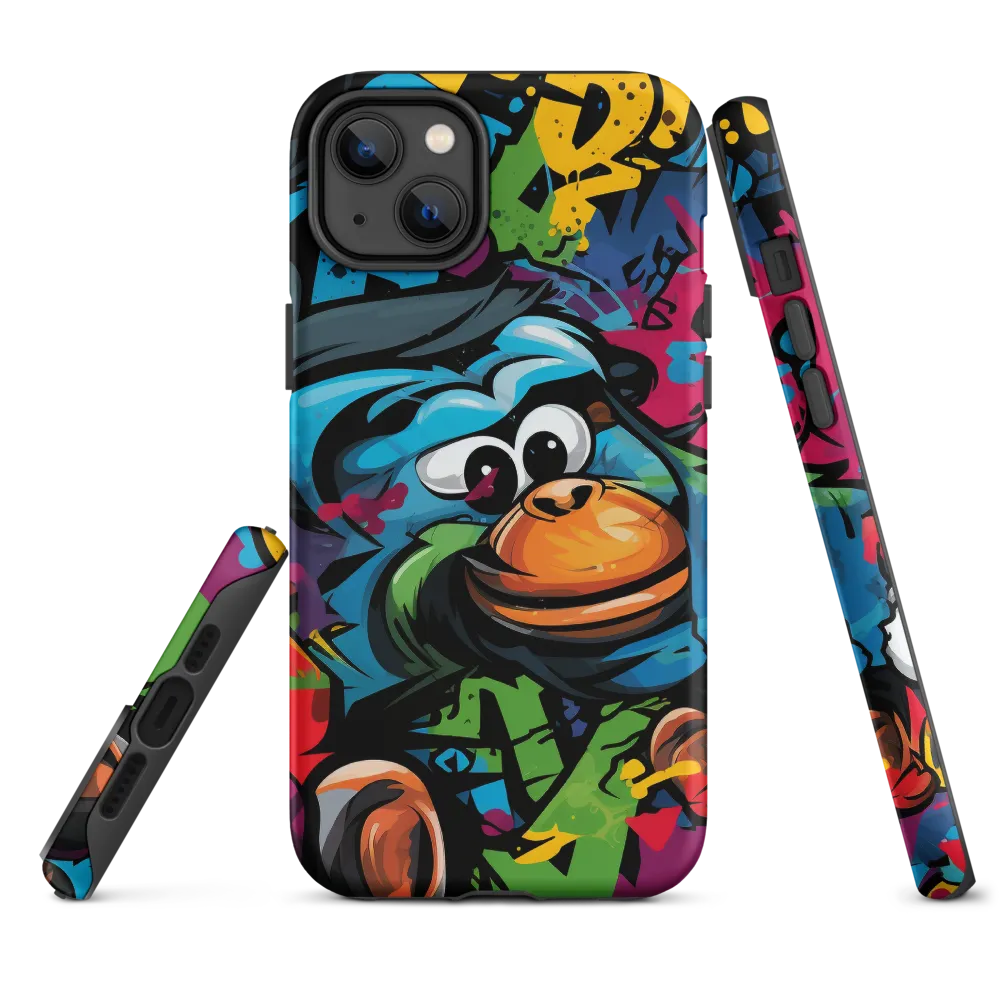 Colorful Monkey Faces Design | Phone Case