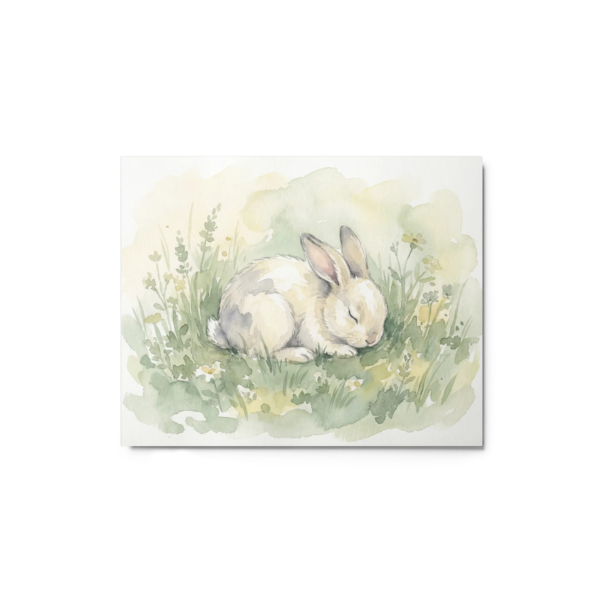 Tranquil Watercolor Rabbit