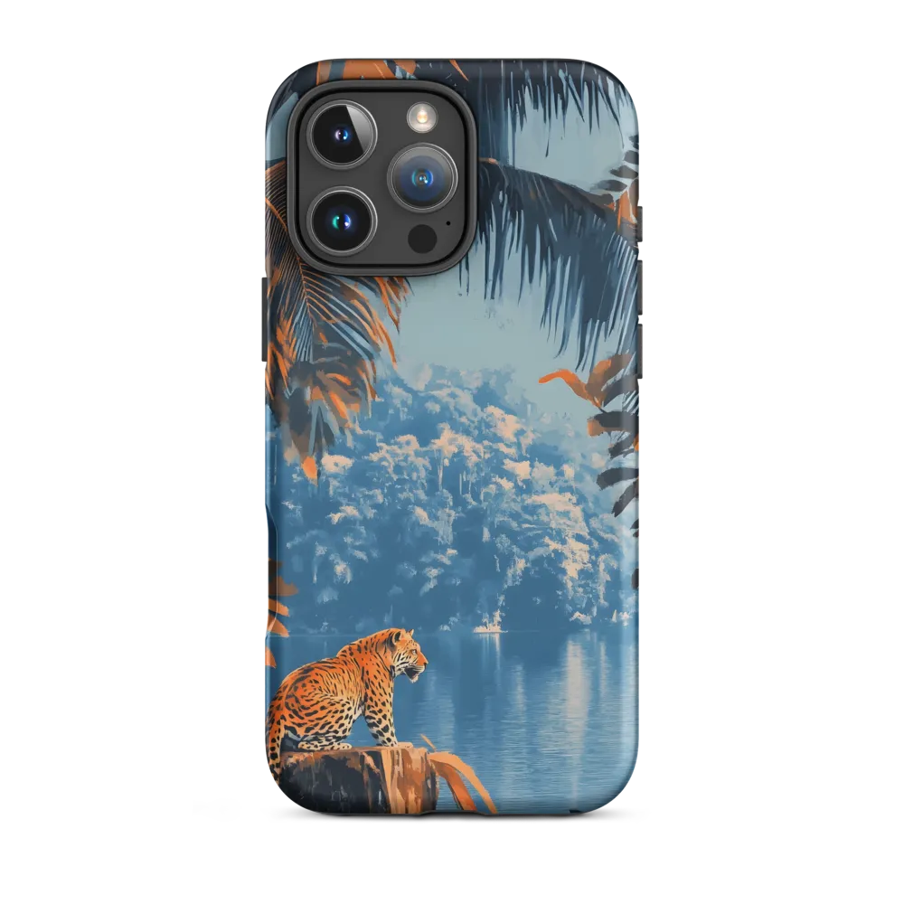 Jaguar in Tropical Landscape | Phone Case