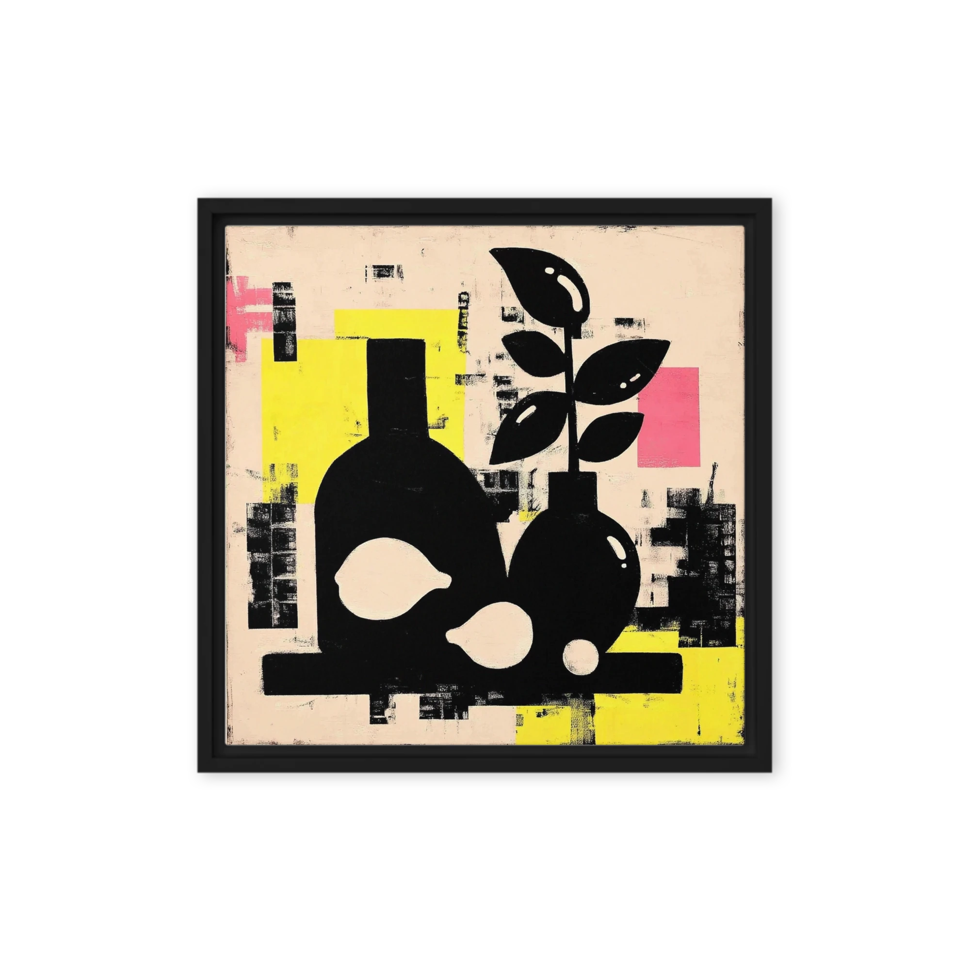 Botanical Still Life with Lemons | Art Print