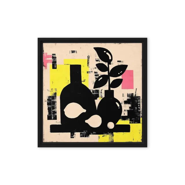 Botanical Still Life with Lemons | Art Print