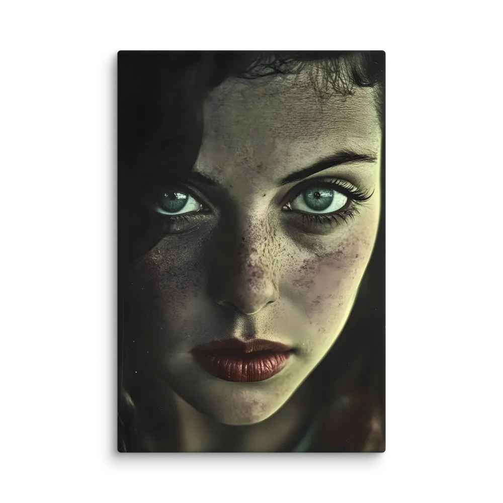 Gaze in Shadow 
 Canvas | 32″x 48″