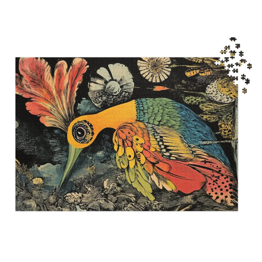 La Pluma Luminosa 
 Puzzle en caja de metal
