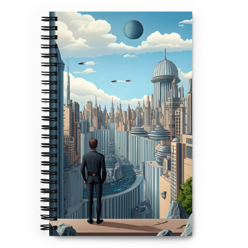 Glimpse of Tomorrow 
 Spiral Notebook | 140 pages