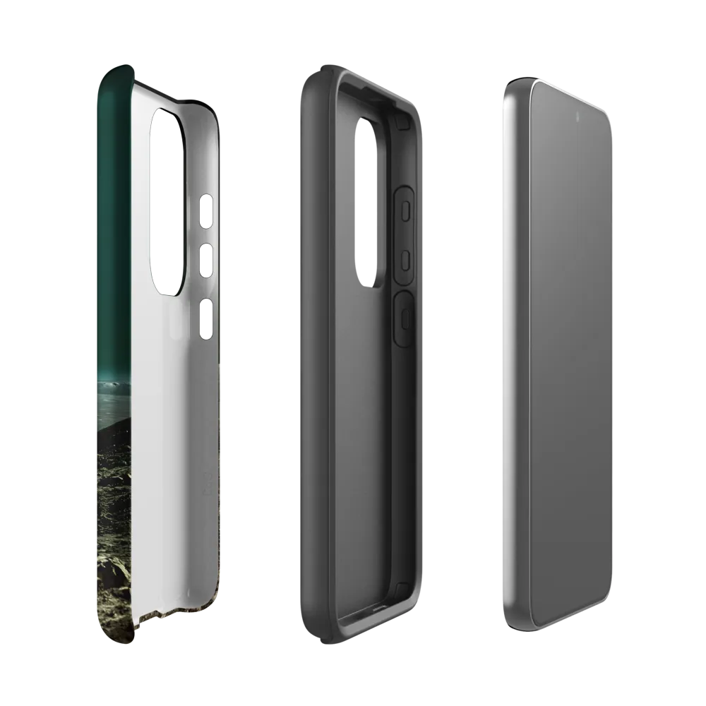 Astronaut on Lunar Landscape | Phone Case