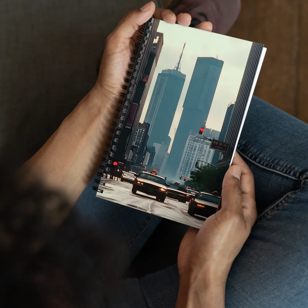 Cityscape Reflections 
 Spiral Notebook | 140 pages