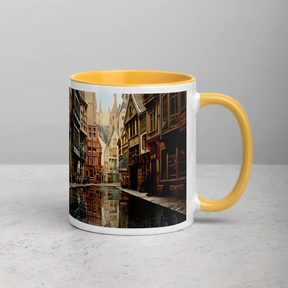Reflections of Yesterday 
 Mug with Black inside