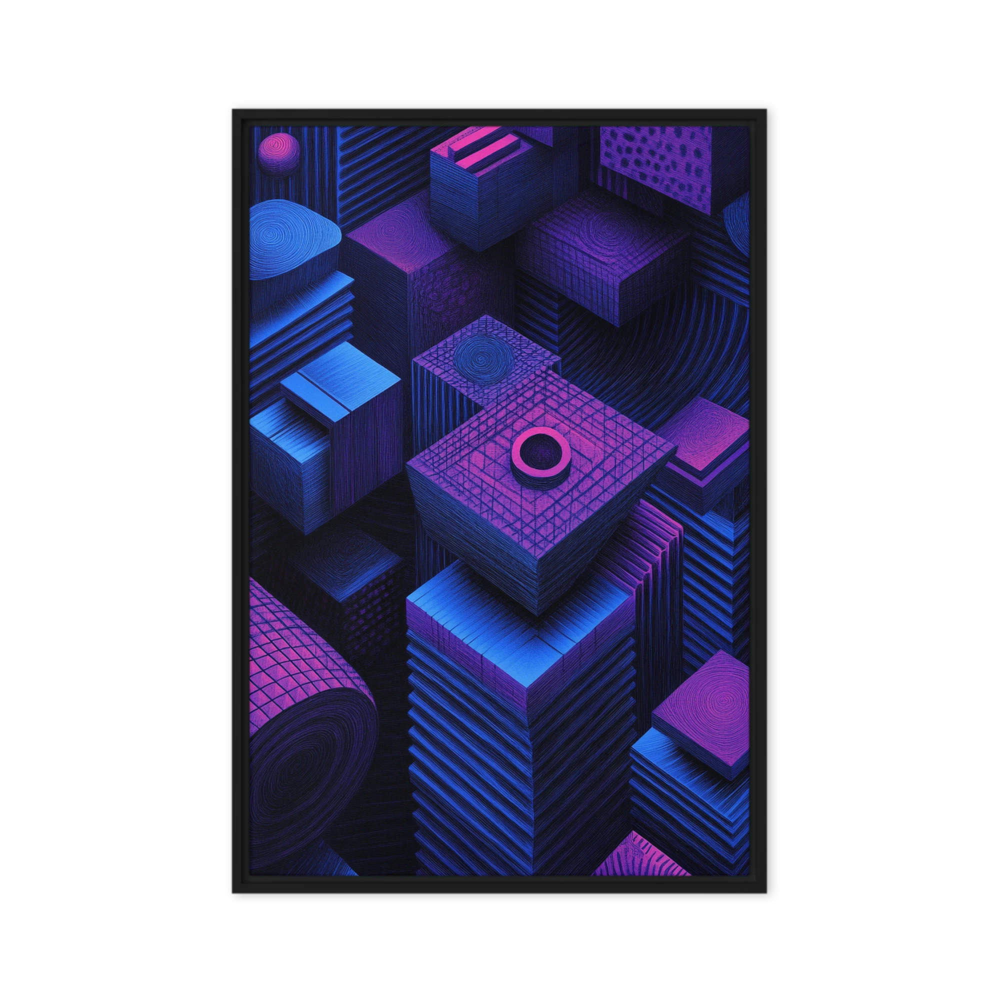Abstract Geometric Blocks Design