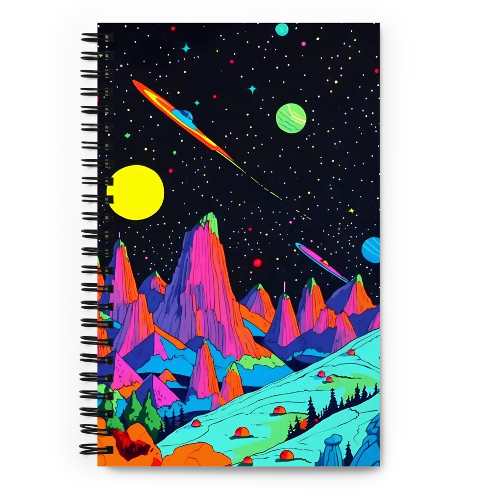 Cosmic Psychedelia 
 Spiral Notebook | 140 pages