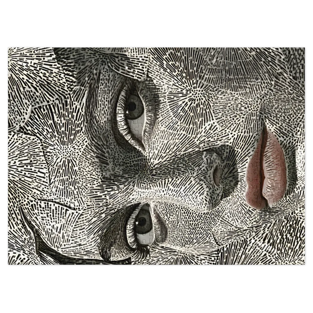 Surreal Abstract Portrait | Jigsaw Puzzle (252/520 pieces)