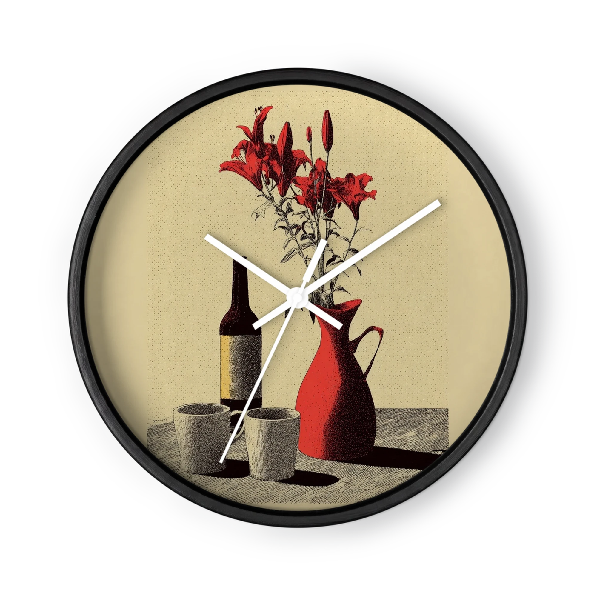 Still Life with Red Lilies