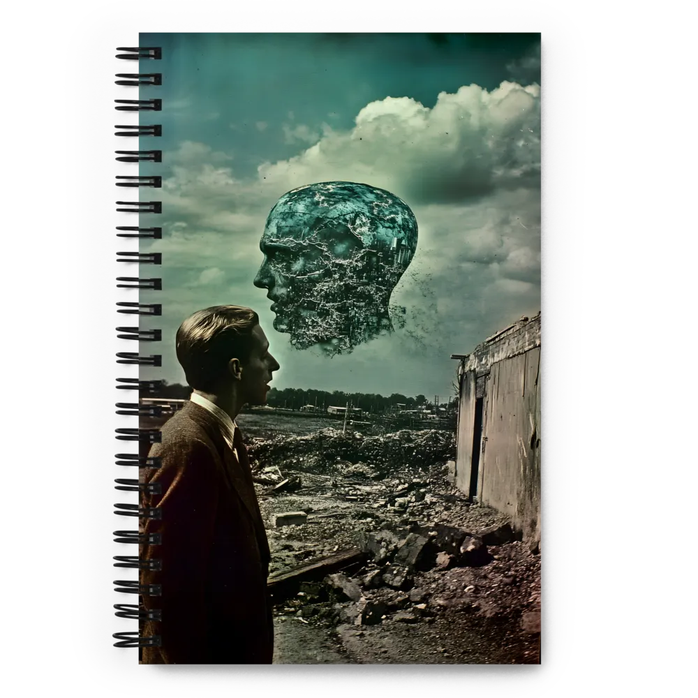 Echoes of a Fragmented Mind 
 Spiral Notebook | 140 pages
