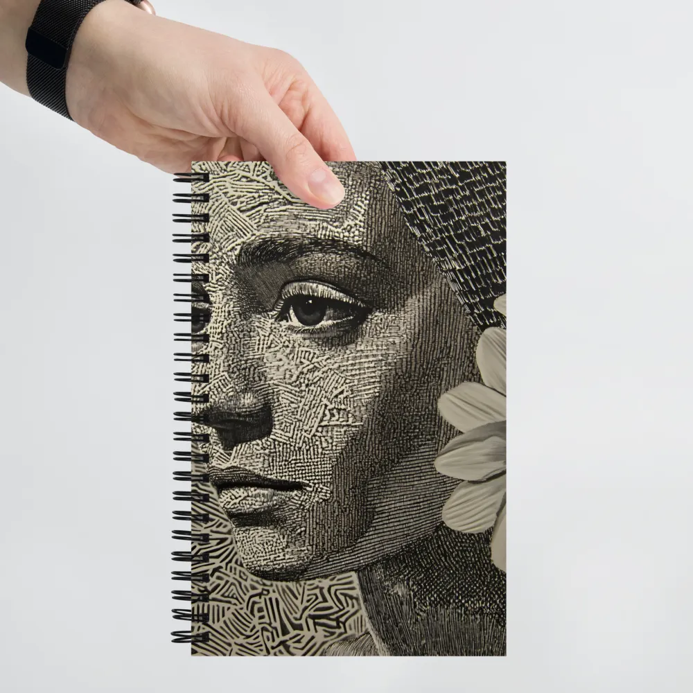 Engraved Portrait 
 Spiral Notebook | 140 pages