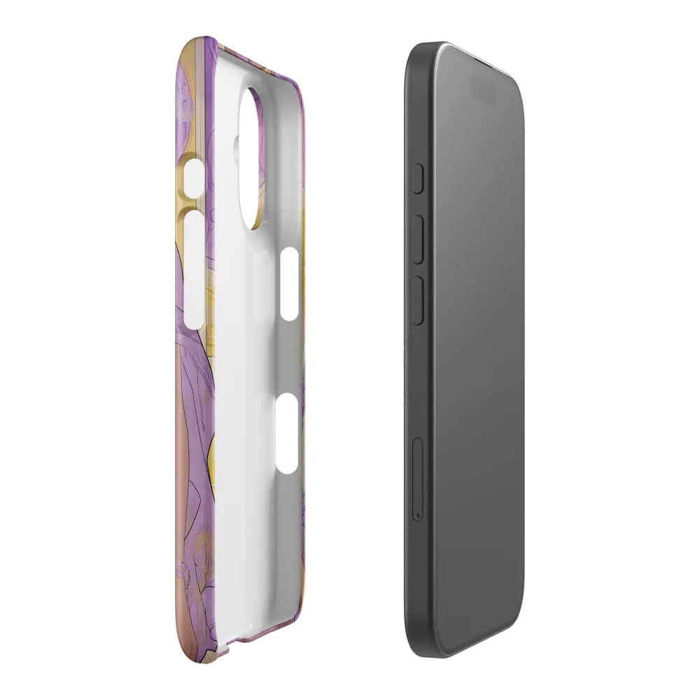 Grace of Lavender Gold 
 iPhone 17 Pro Max | Snap Case