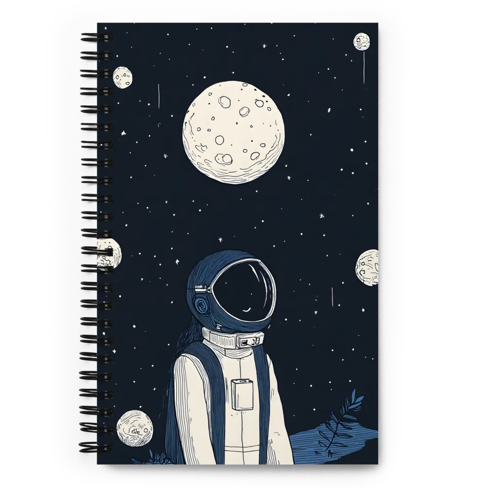 Cosmic Contemplation 
 Spiral Notebook | 140 pages