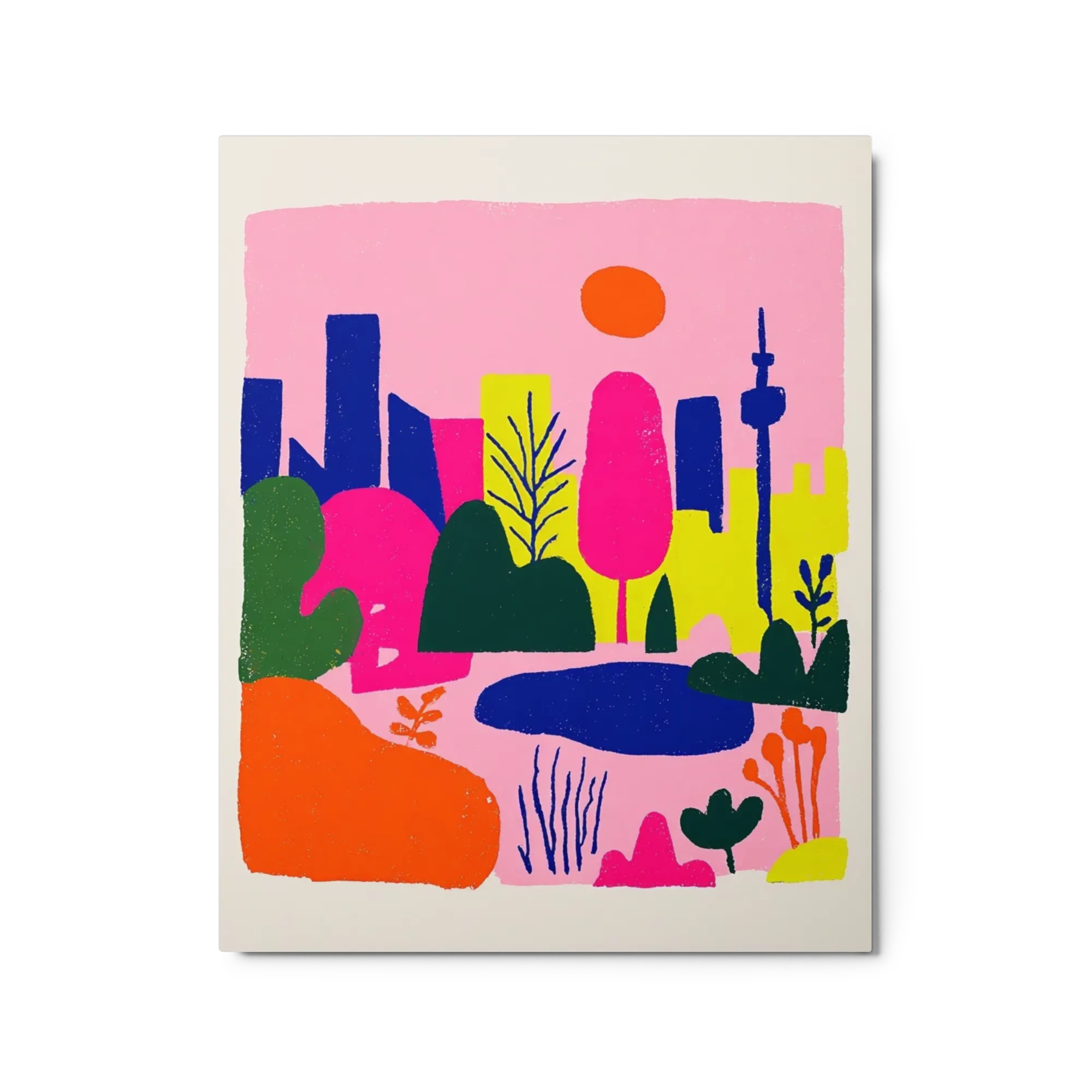 Neon Park Skyline