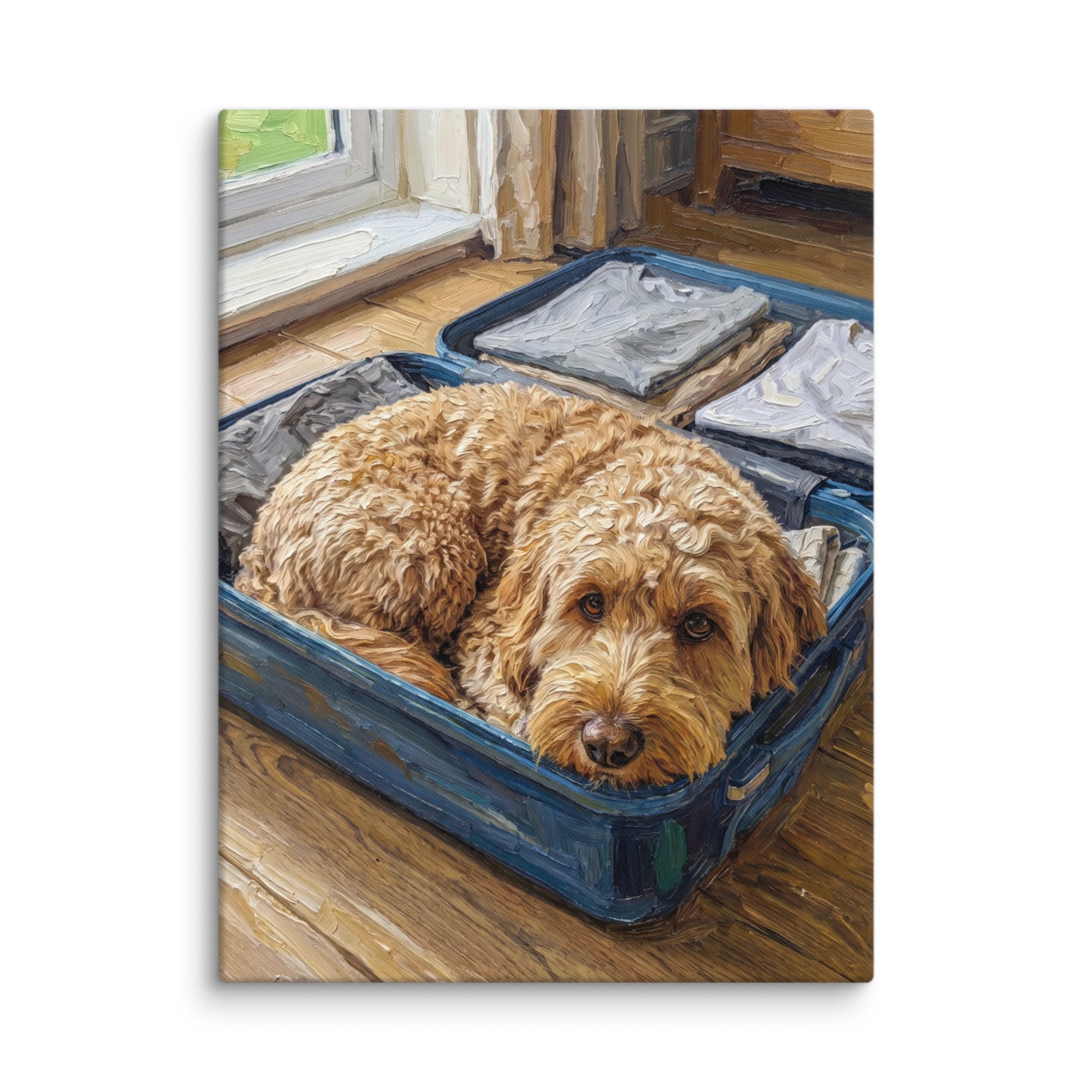 Pet Portrait — Impasto