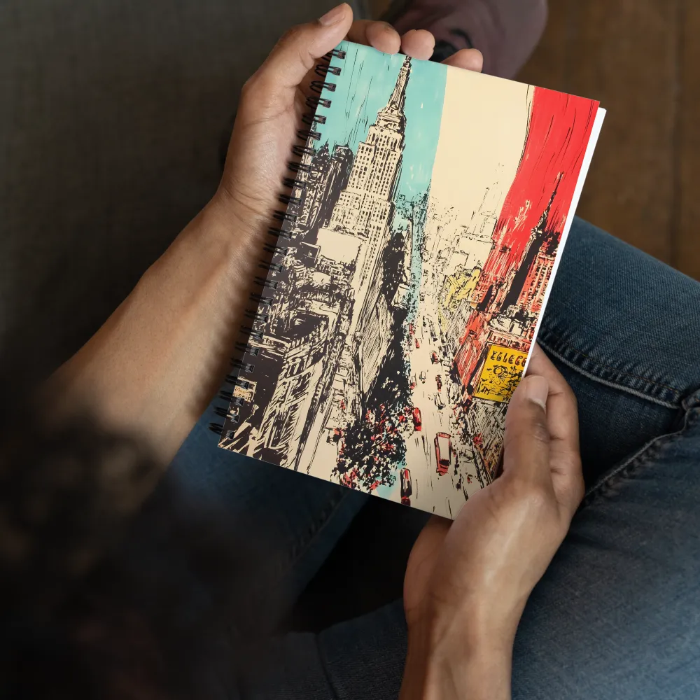 Metropolitan Canvas 
 Spiral Notebook | 140 pages