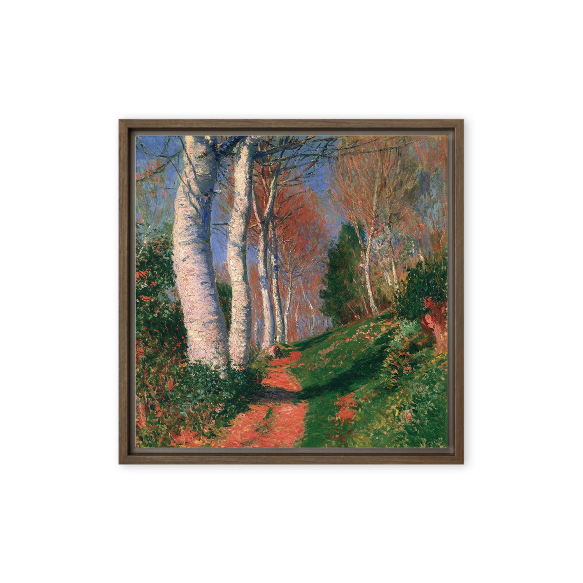 Autumn Path in the Forest | Art Print