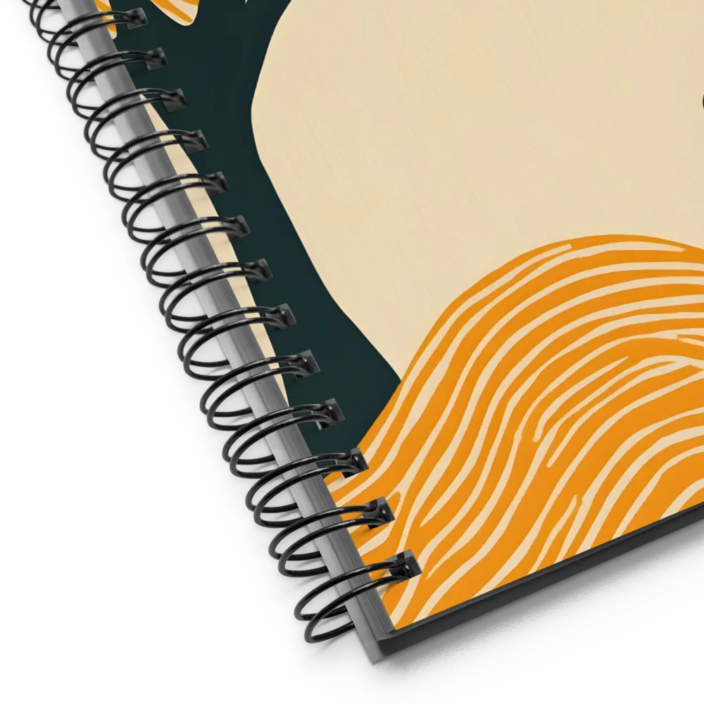 Contemplation Under the Swirling Tree 
 Spiral Notebook | 140 pages