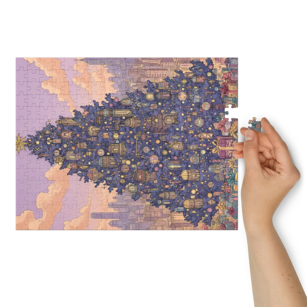 Ornate City Tree | Jigsaw Puzzles