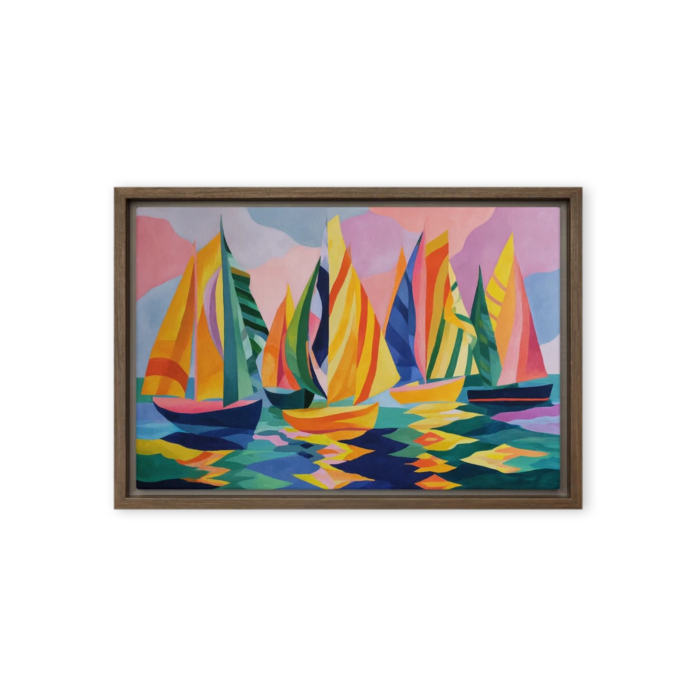 Sails in Geometry | Art Print