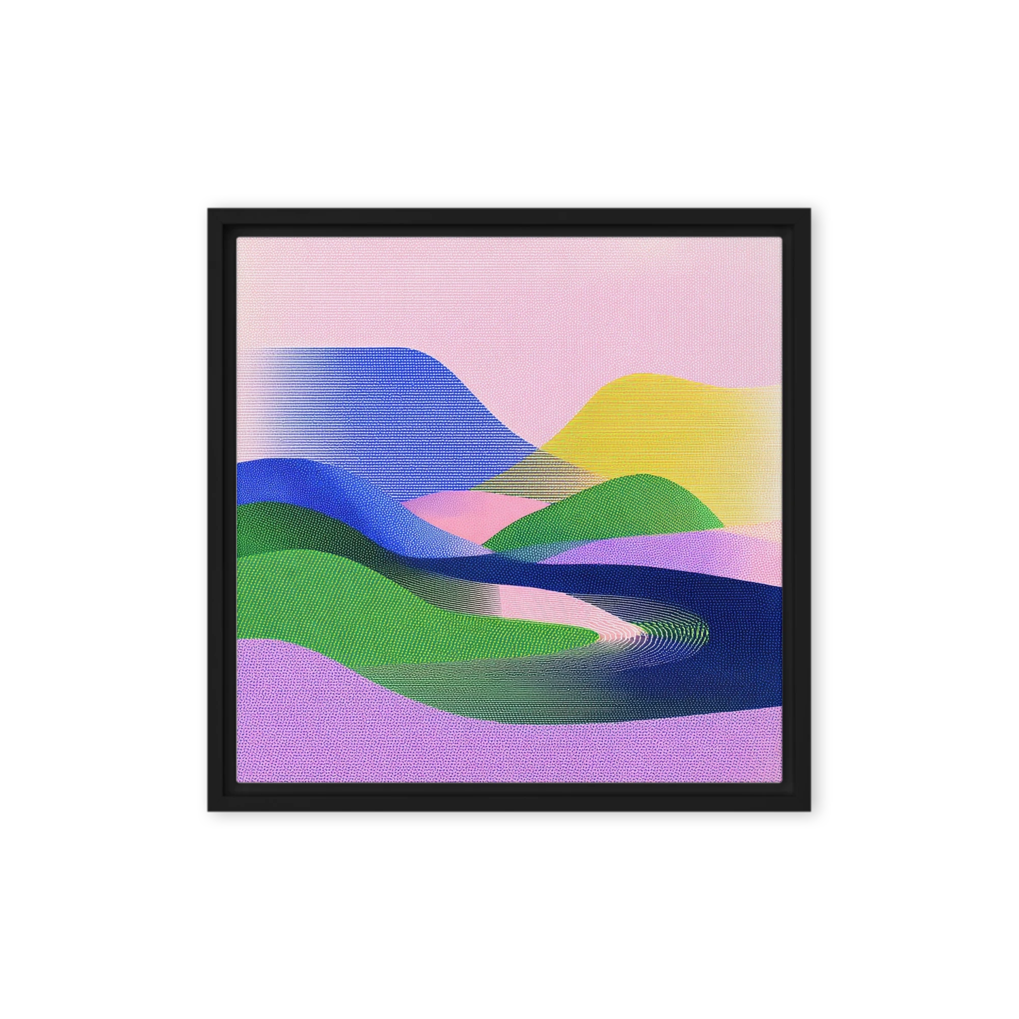 Vibrant Rolling Hills