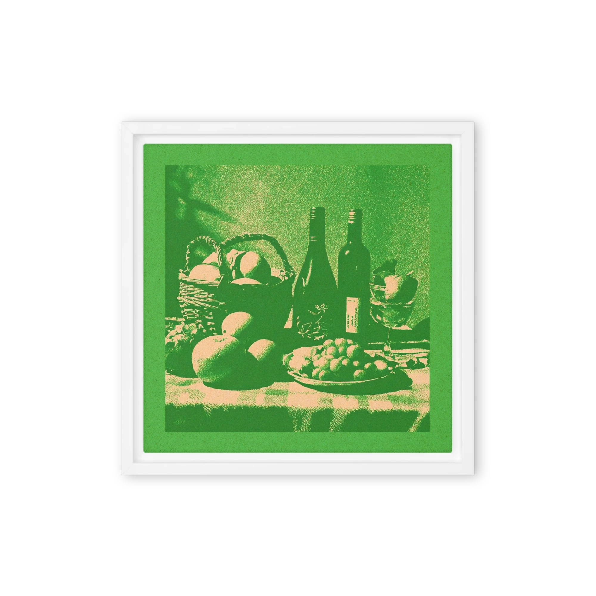 Green Harvest Still Life | Art Print
