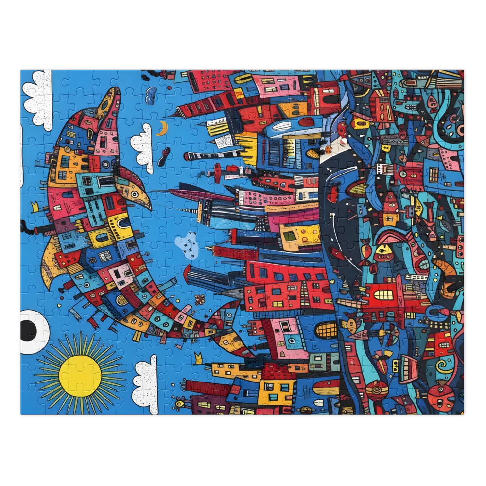 Urban Dolphin | Jigsaw Puzzles