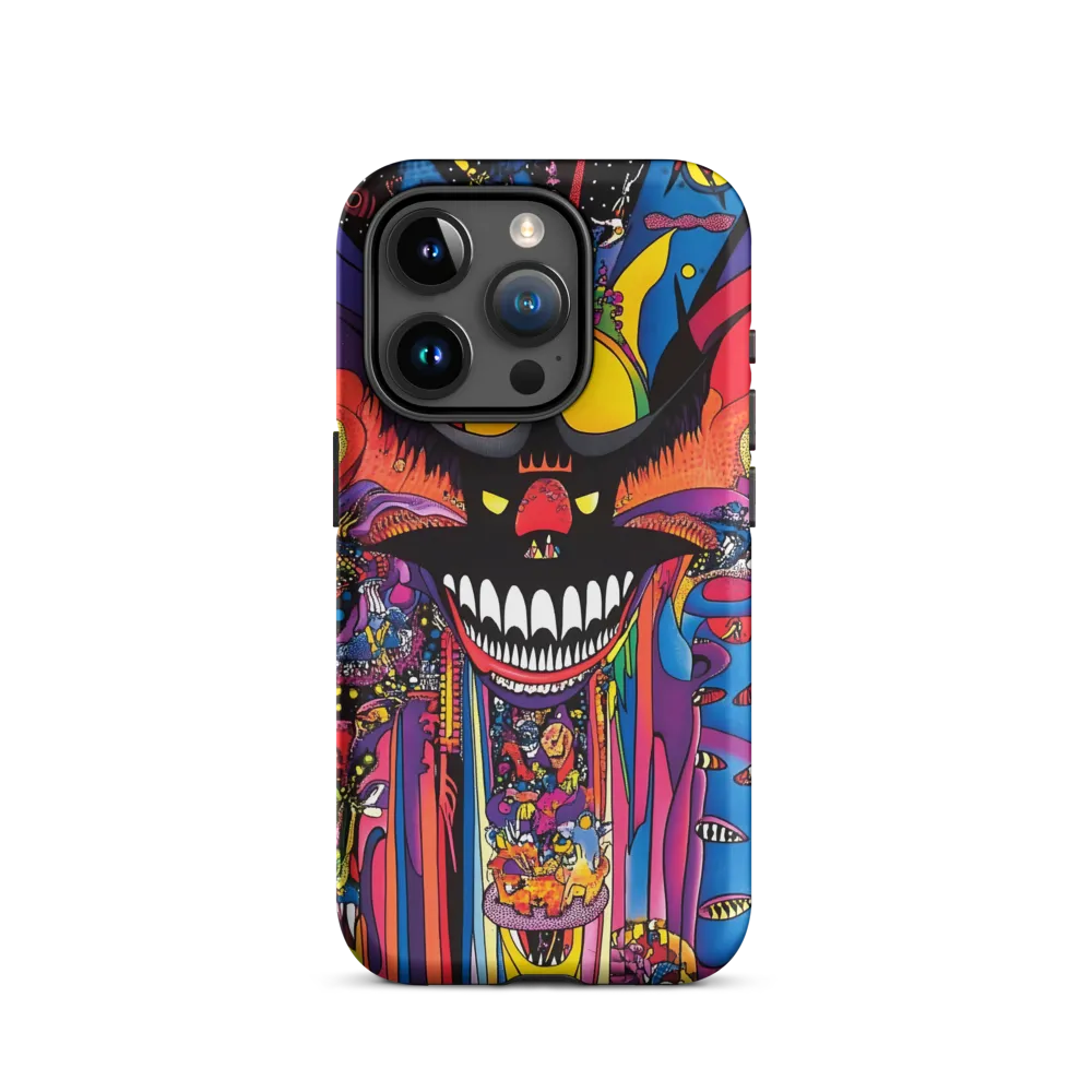 Psychedelic Clown and Fantasy Landscape | Phone Case