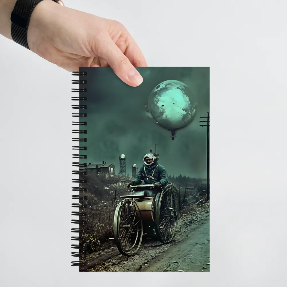 The Lunar Voyager's Desolation 
 Spiral Notebook | 140 pages