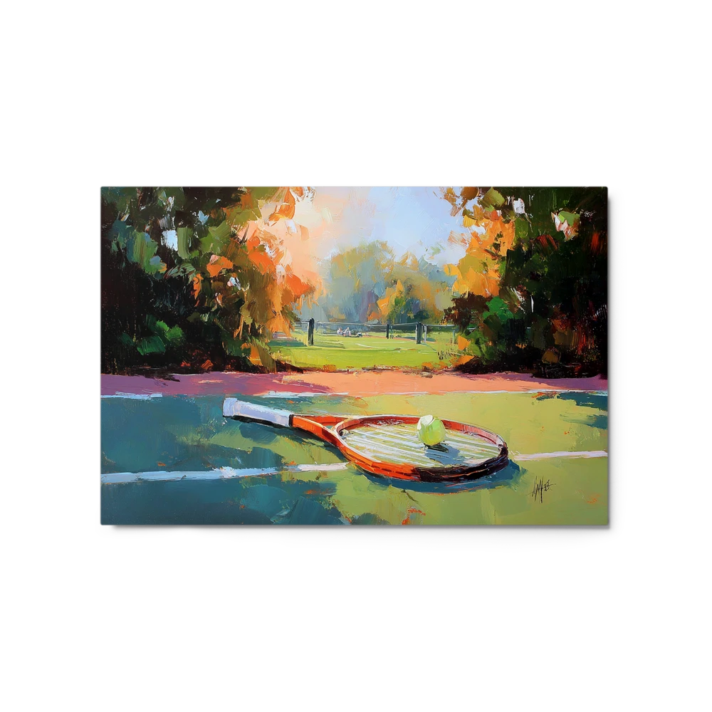 Quiet Moment on the Court | Art Print