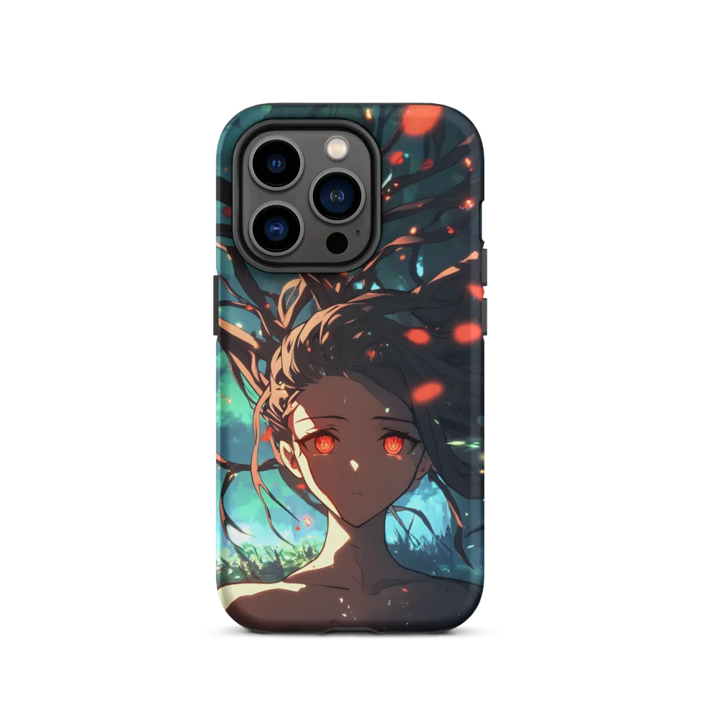 Mystical Female Figure in Nature | Phone Case