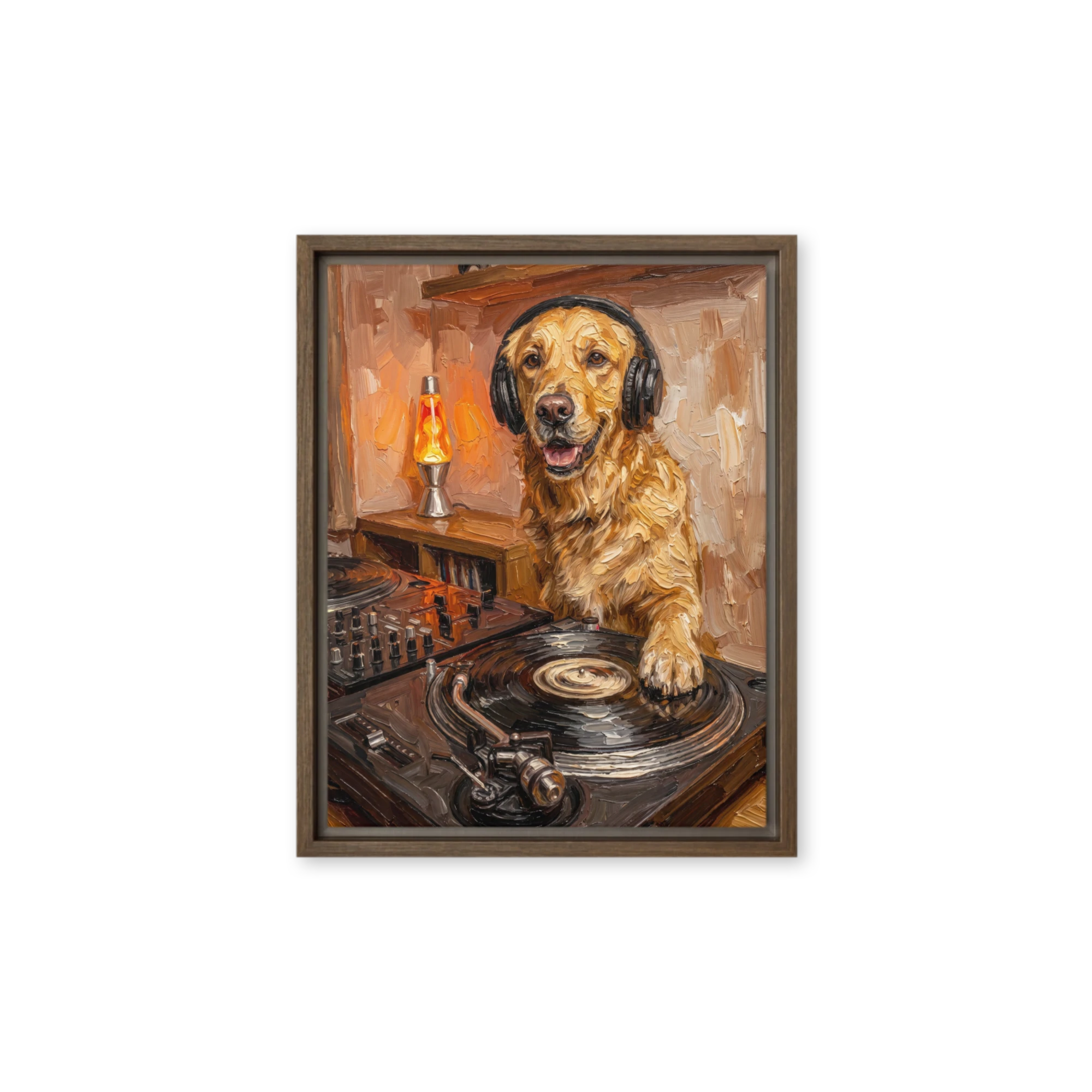 Pet Portrait — Impasto