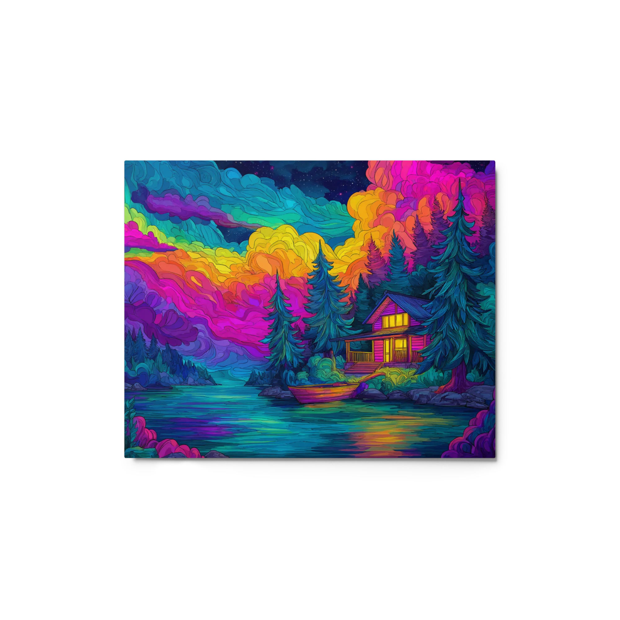 Neon Lake Cabin