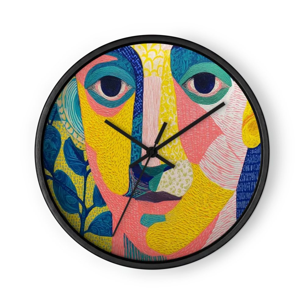 Mosaic of Expression | Wall Clock
