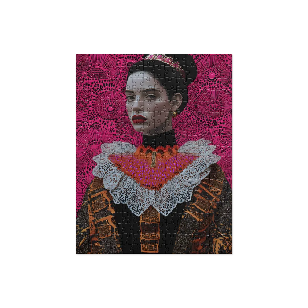 The Patterned Lady 
 Jigsaw Puzzle