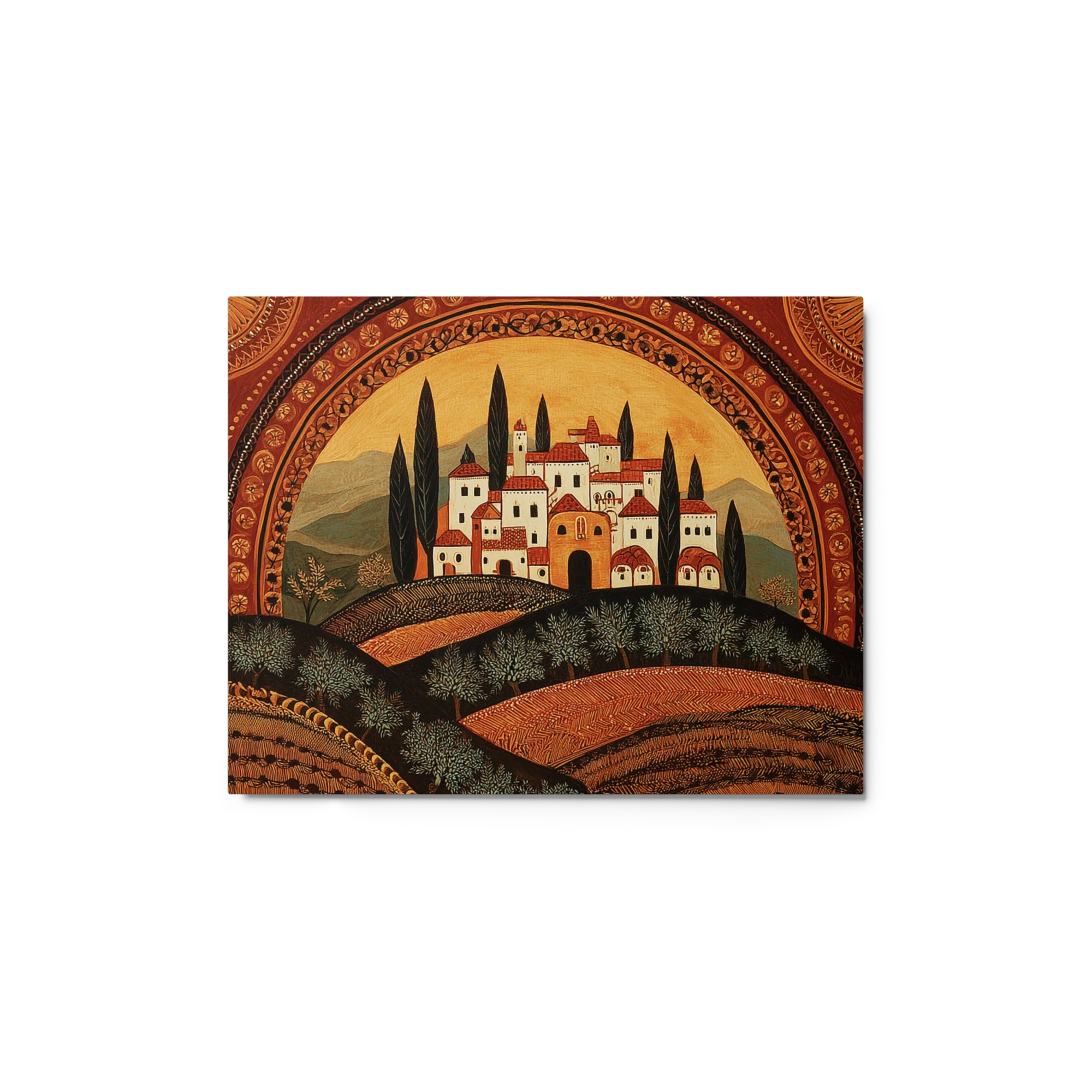 Tuscan Hillside Arch