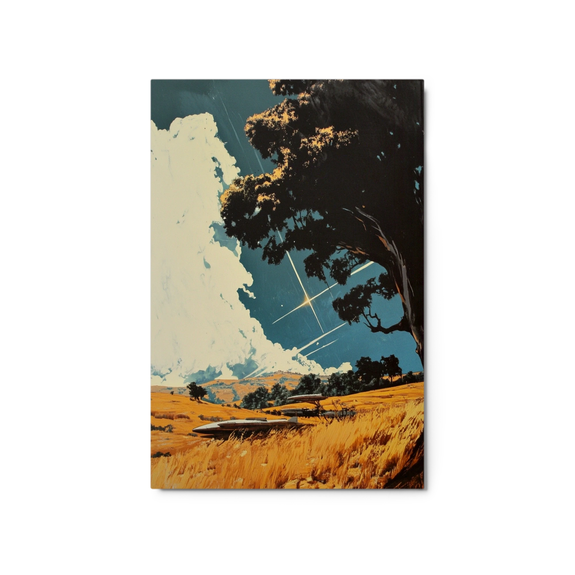 Surreal Sci-Fi Landscape