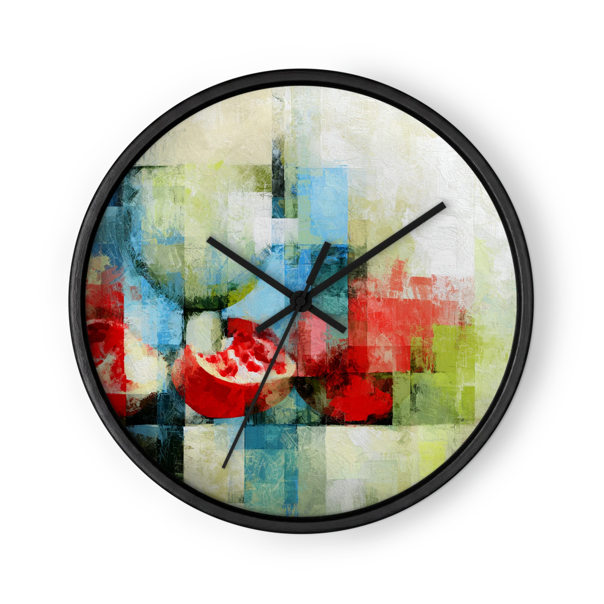 Cubist Pomegranate Still Life