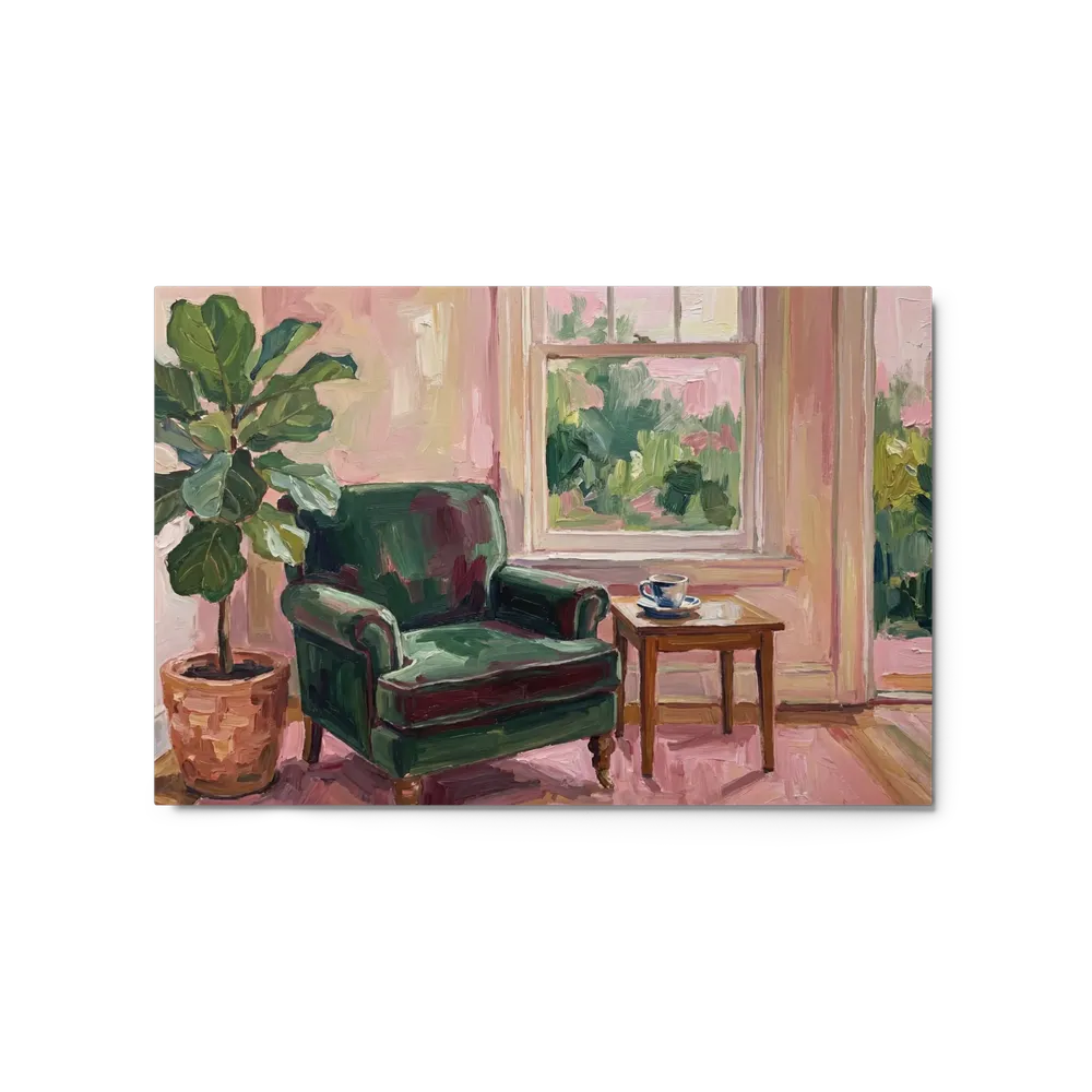 The Pink Parlor 
 Canvas | 10″x 20″