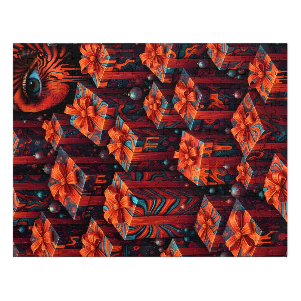 Marbled Giftscape | Jigsaw Puzzles