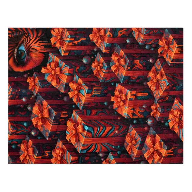 Marbled Giftscape | Jigsaw Puzzles