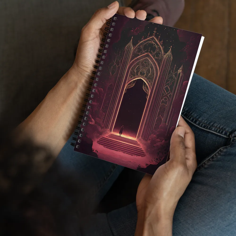 The Ethereal Gateway 
 Spiral Notebook | 140 pages