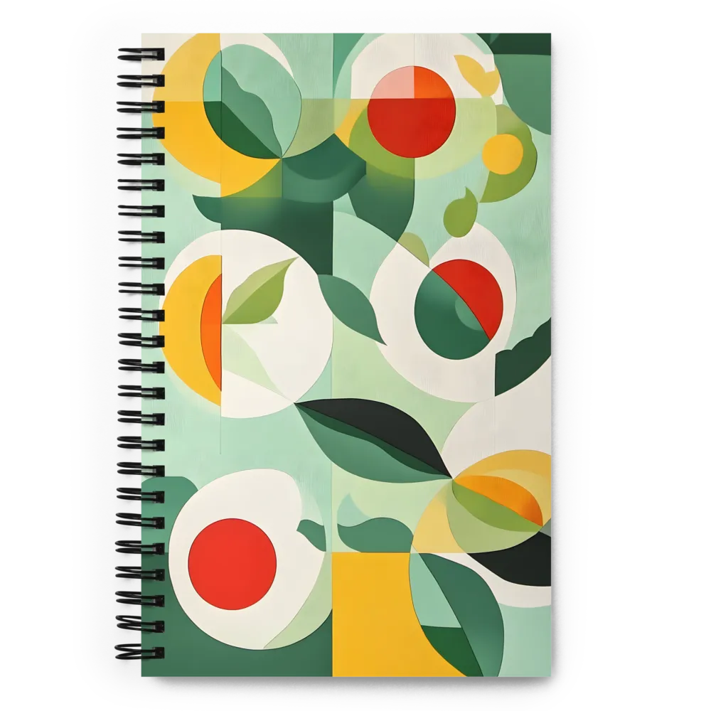 Organic Geometry 
 Spiral Notebook | 140 pages