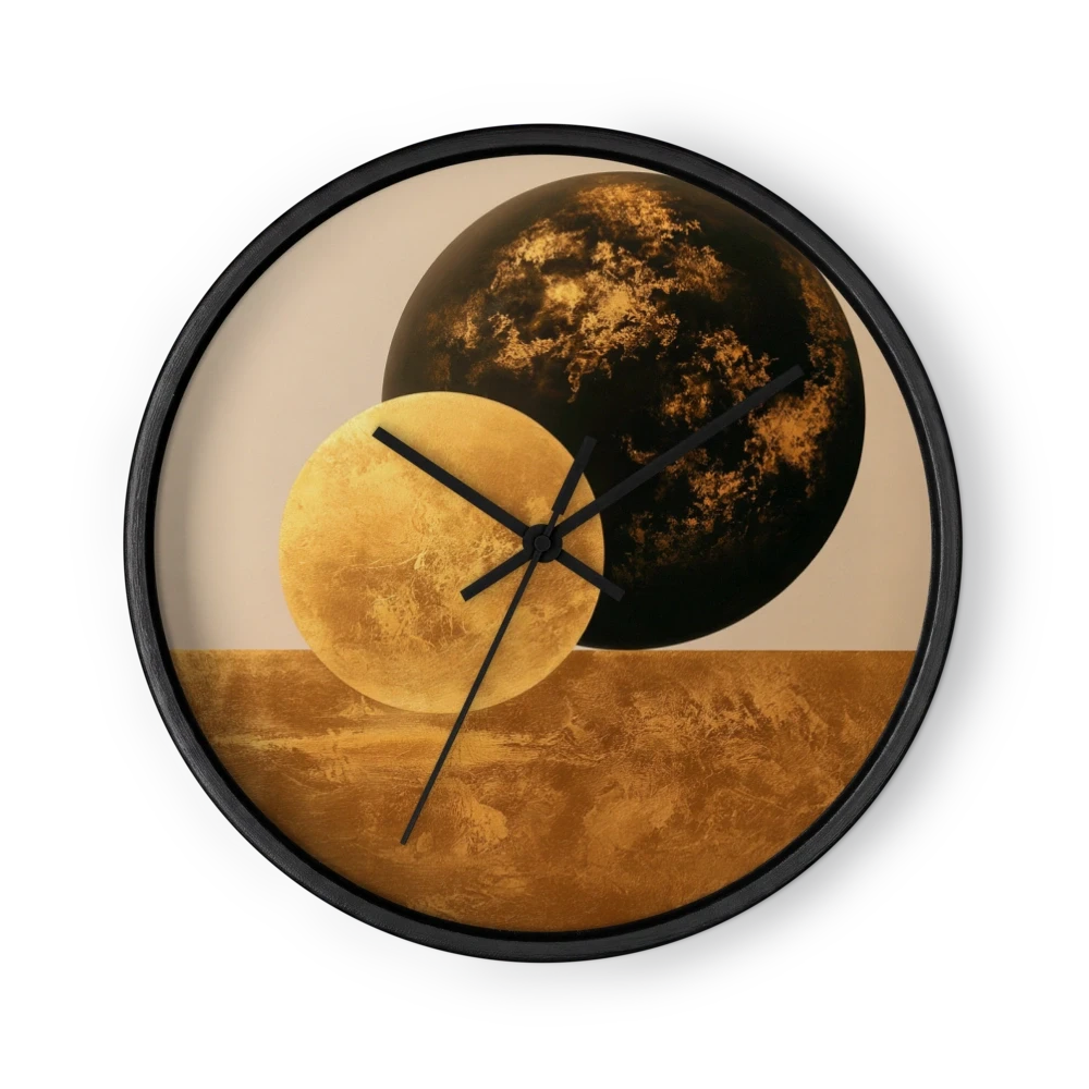 Boho Wall Clocks — Suns, Moons, Stars