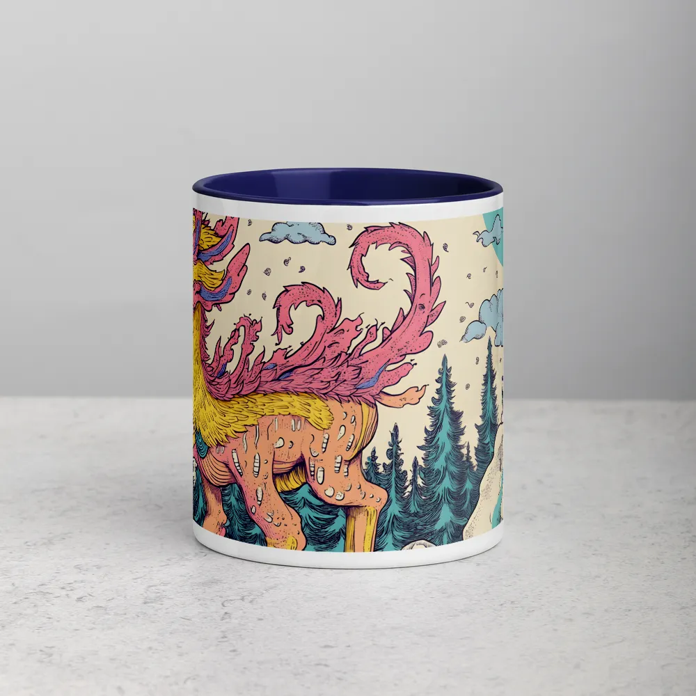 Guardian of the Pine 
 Mug with Red inside