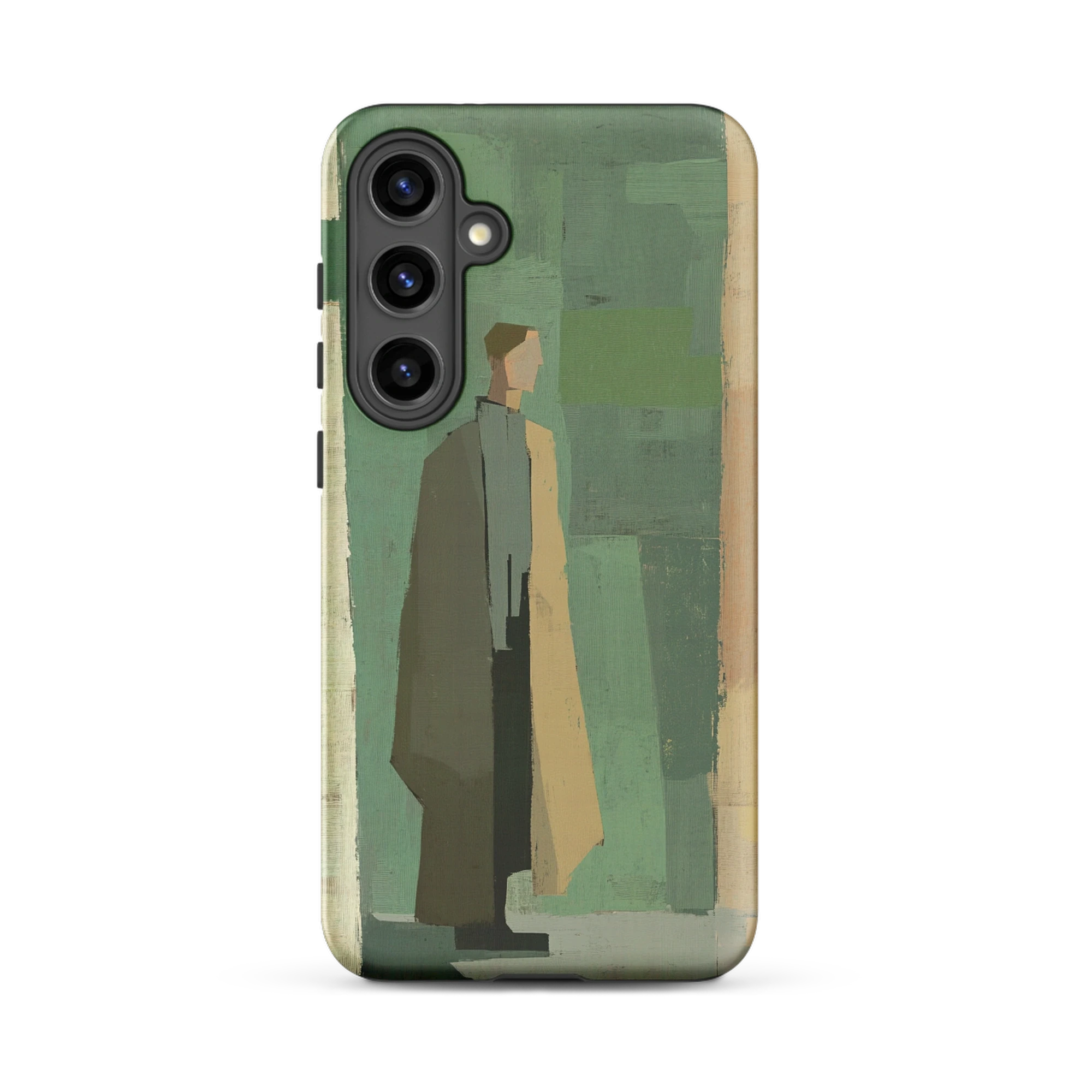 Man in Green Coat | Phone Case